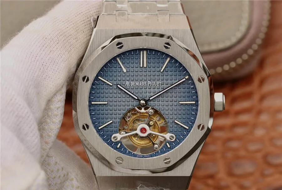 Audemars Piguet Royal Oak Tourbillon 26510IP.OO.1220IP.01 R8 Factory 1:1 Best Edition Replica Watch Titanium Case